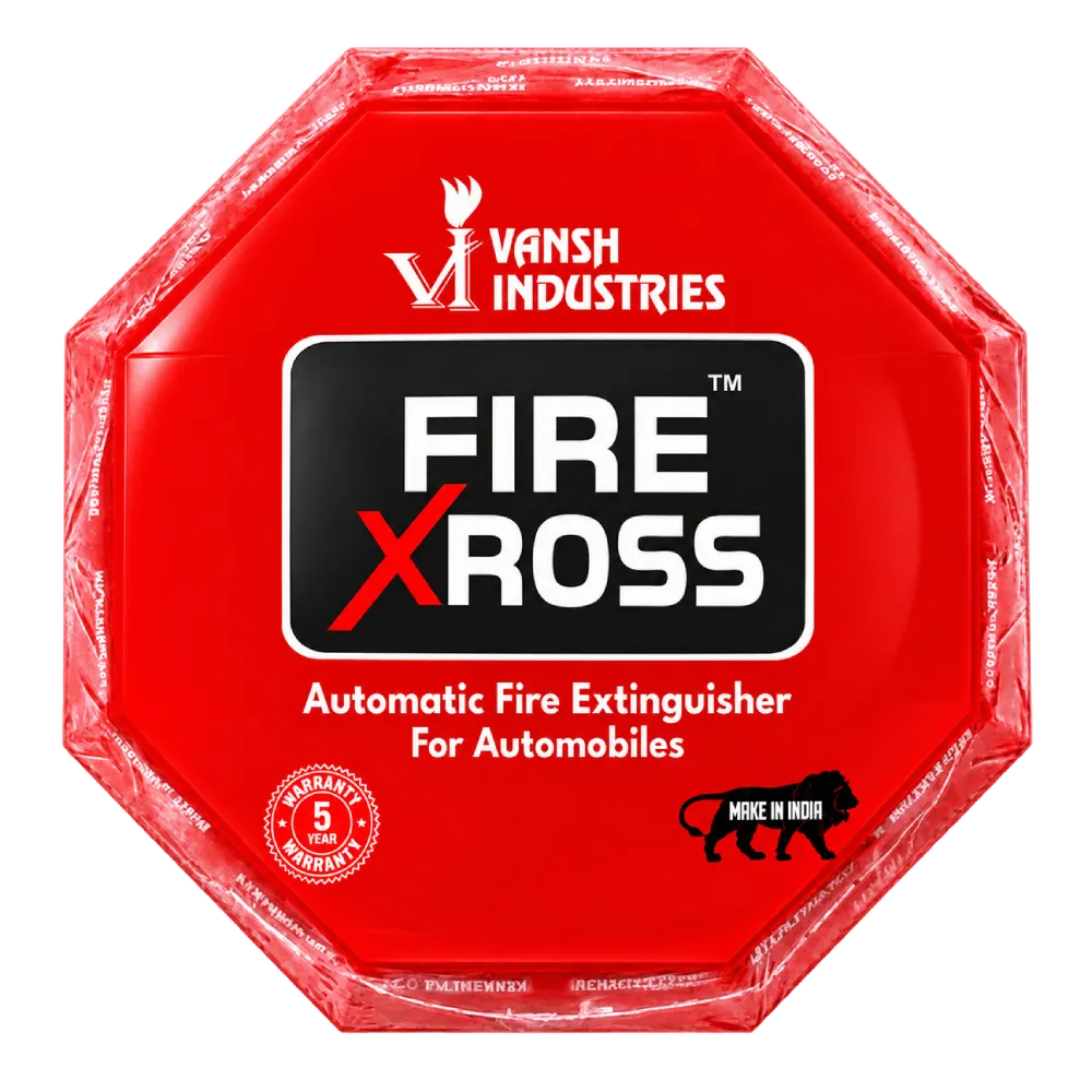 Fire Xross 0.6 Kg Automatic Fire Extinguisher For Automobiles